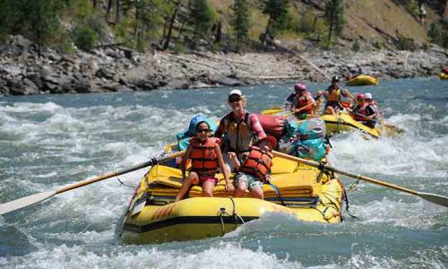 Whitewater Rafting in Sun Valley Idaho