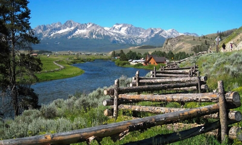 Salmon River Stanley Idaho