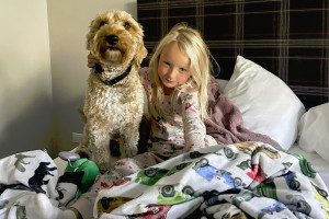 Hotel Ketchum - best pals waking up together