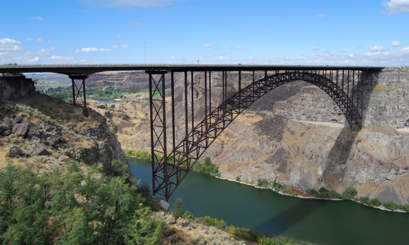 Bridge over the Snake River in Twin Falls